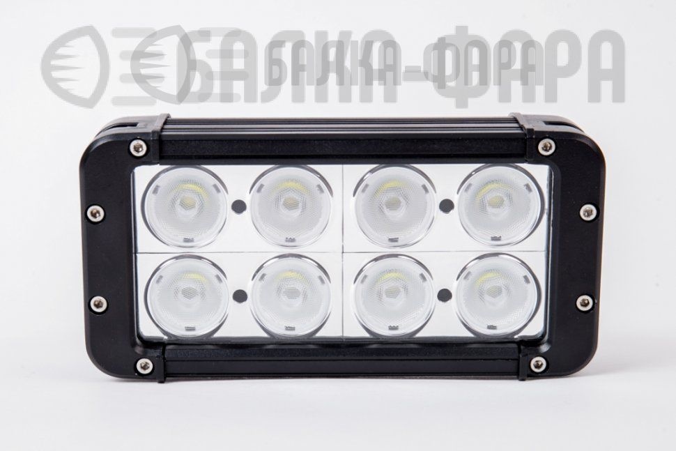 LED балка дальнего света, 80 Ватт, серия D2
