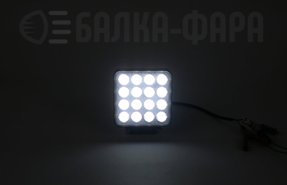 LED фара 1015 на 48 Ватт ближнего света SLIM