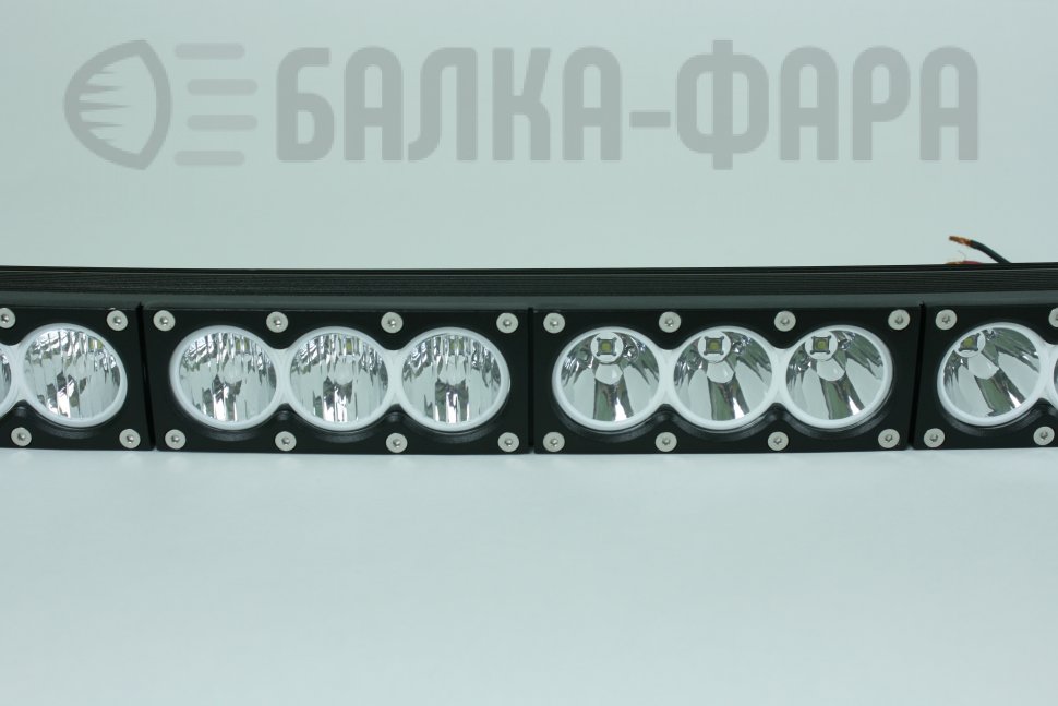 Изогнутая LED-балка, 240 Ватт, серия F1 X W